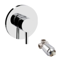 Paffoni - Misturador de duche para instalação embutida LIGHT cromado brilhante