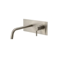 Paffoni - Misturador de lavatório LIGHT para instalação embutida, em aço inox