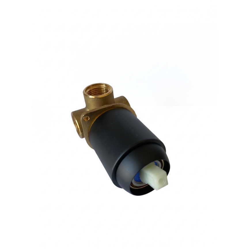 Paffoni - Misturador de lavatório para instalação encastrada LIGHT preto
