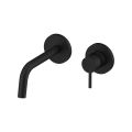Paffoni - Misturador de lavatório para instalação encastrada LIGHT, preto