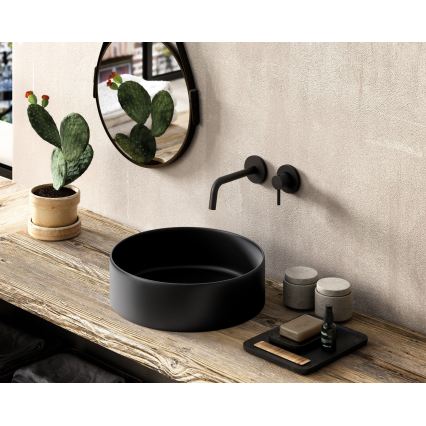 Paffoni - Misturador de lavatório para instalação encastrada LIGHT, preto