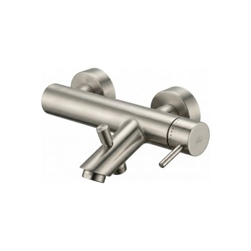 Paffoni - Misturador para banheira LIGHT em aço inoxidável