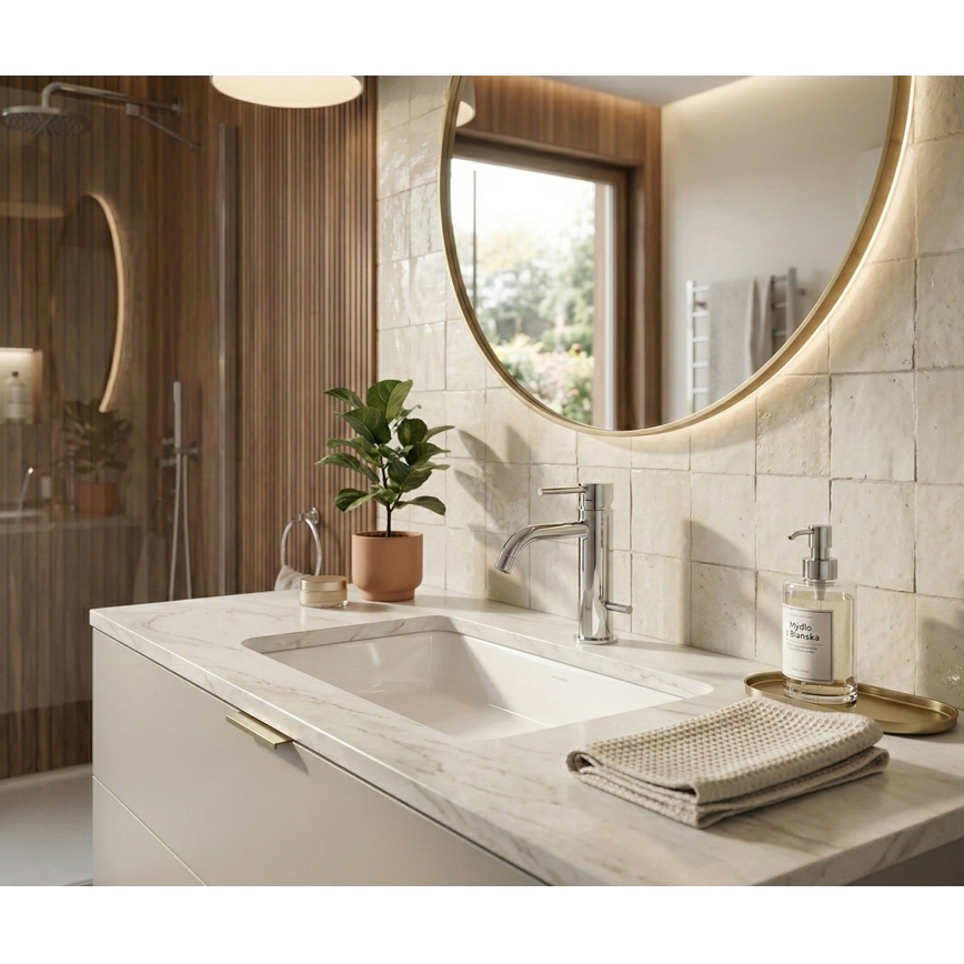 Paffoni - Misturadora de lavatório + ladrão LIGHT cromado brilhante