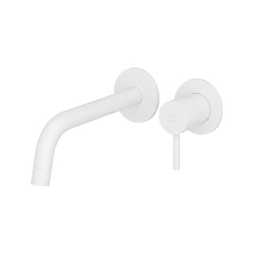 Paffoni - Misturadora para lavatório LIGHT, para instalação encastrada, branco mate