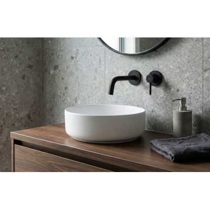 Paffoni - Torneira de lavatório LIGHT para instalação encastrada, preta