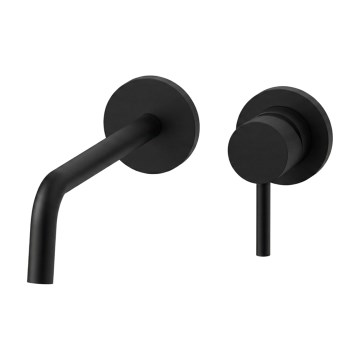 Paffoni - Torneira de lavatório para instalação embutida LIGHT preta