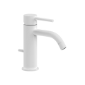 Paffoni - Torneira para lavatório + válvula de escoamento LIGHT branca