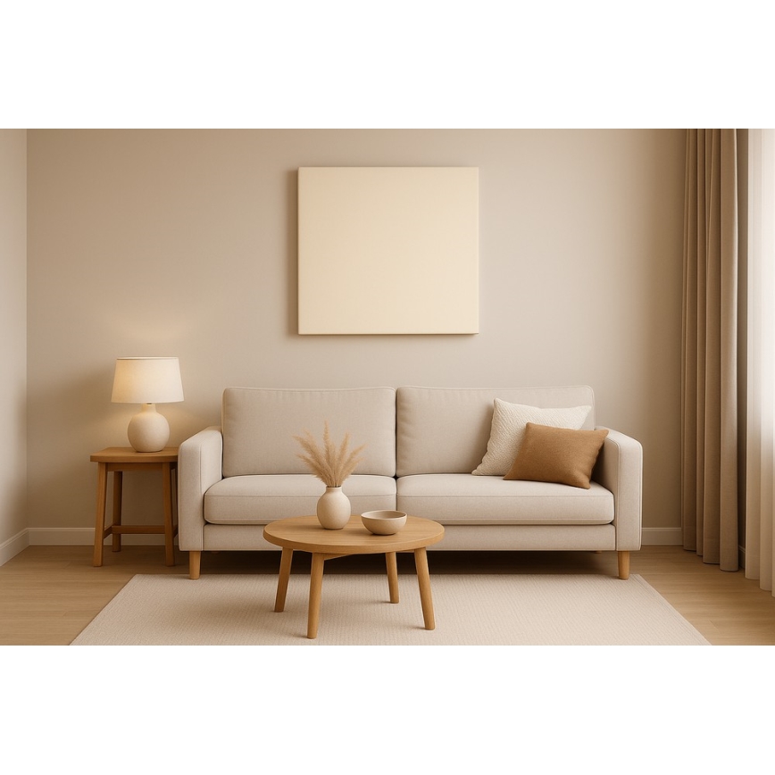 Painel acústico SILENCE 58x58 cm creme