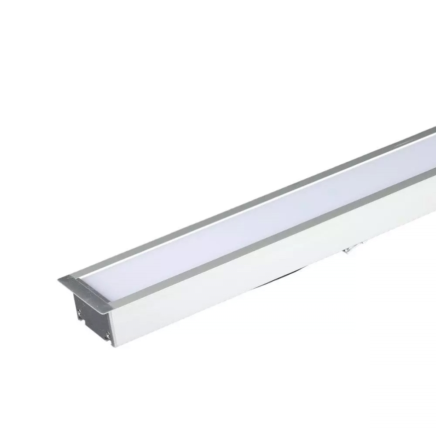 Painel de encastrar LED SAMSUNG CHIP LED/40W/230V prateado