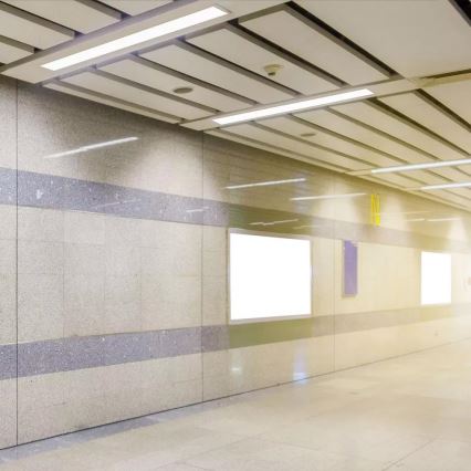 Painel de encastrar LED SAMSUNG CHIP LED/40W/230V prateado