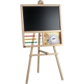 Painel de madeira com contador 89x45 cm