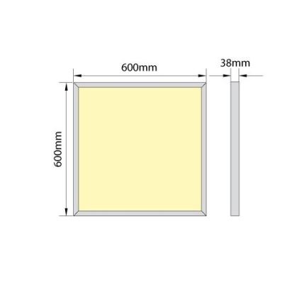 Painel fixo LED XELENT 60 LED/40W/230V 4000K IP40