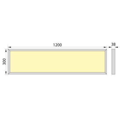 Painel integrado LED OREGA N LINX 120 LED/50W/230V 4000K