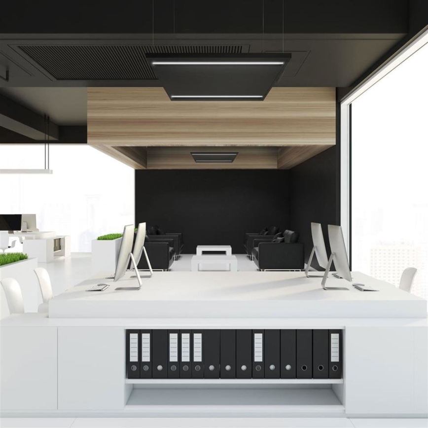 Painel LED ALGINE LED/44W/230V 60x60 cm 4000K UGR16 preto