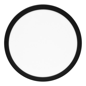 Painel LED com regulação LEXA LED/12/18/24W/230V 3000/4000/6000K diâmetro 30 cm preto