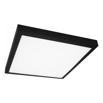 Painel LED de sobrepor CHRIS LED/20W/230V 4000K 40x40 cm preto