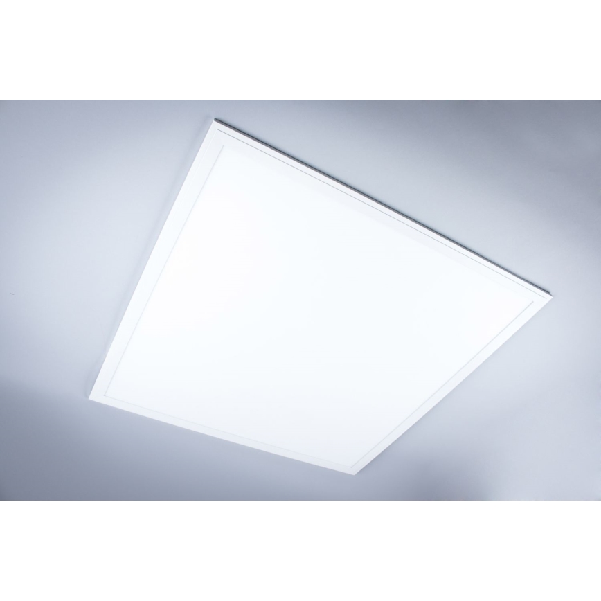 Painel integrado LED para casa de banho LED/40W/230V 4000K 59,5x59,5 cm IP65 branco