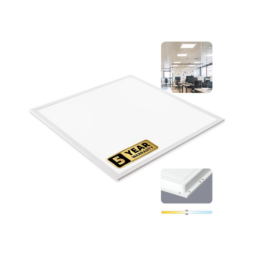Painel LED para teto embutido DAVRO LED/40W/230V 4000K 59,5x59,5 cm branco