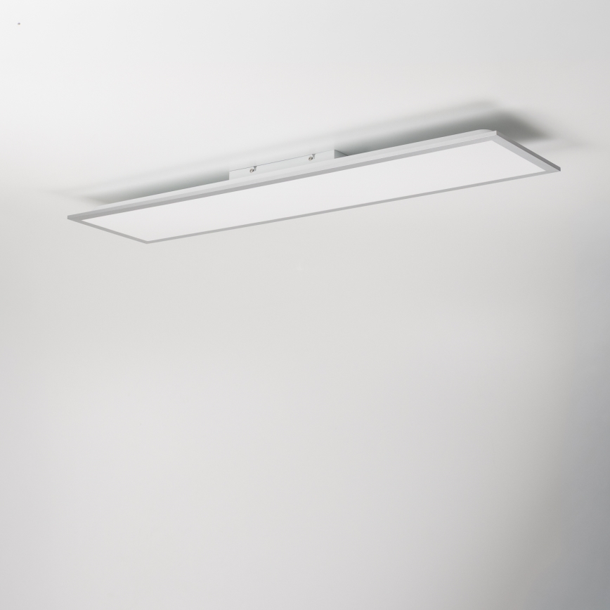 Painel LED dimerizável de montagem em superfície 32W/230V 2700-6500K 25x100 cm branco + controlo remoto