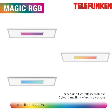 Painel LED RGBW dimerizável/20W/230V 3000-6500K 25x100 cm prateado + controlo remoto