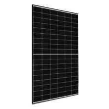 Painel solar fotovoltaico JA SOLAR 405Wp armação preta IP68 Half Cut