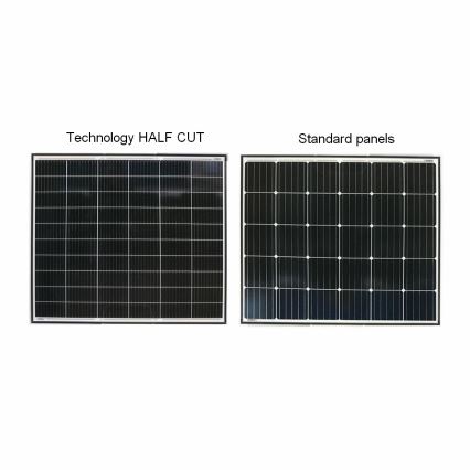 Painel solar fotovoltaico JINKO 530Wp IP68 Half Cut bifacial