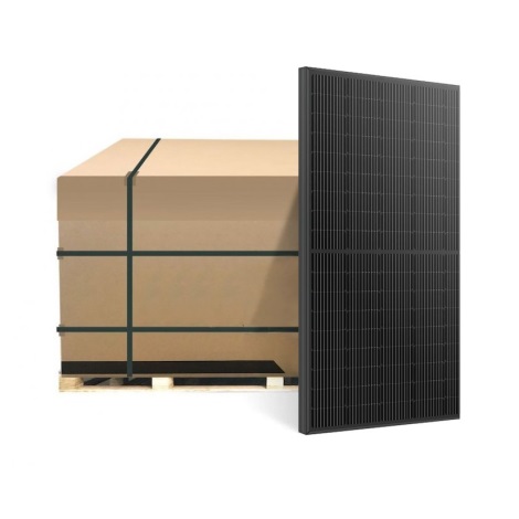 Painel solar fotovoltaico Leapton 400Wp preto IP68 Half Cut - palete 36 unid.