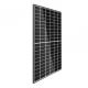 Painel solar fotovoltaico LEAPTON 410Wp armação preta IP68 Half Cut - palete 36 unid.