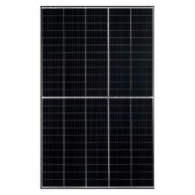 Painel solar fotovoltaico RISEN 400Wp armação preta IP68 Meio corte