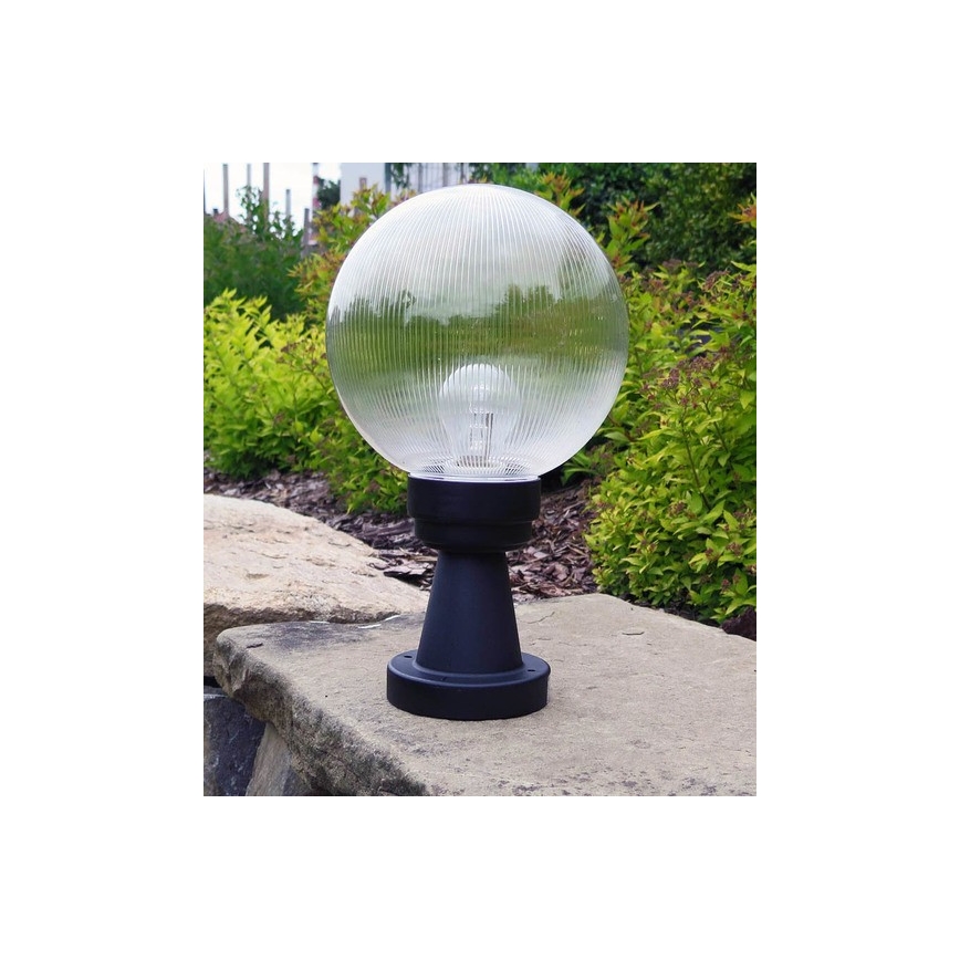 Candeeiro exterior NADIR 1xE27/15W/230V IP44 transparente