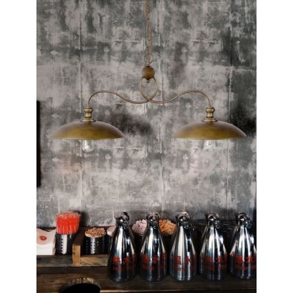 Candelabro suspenso  ELZA 2xE27/60W/230V