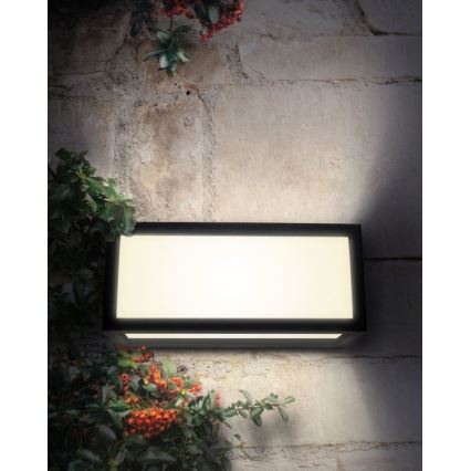 Iluminação de parede exterior TONY 1xE27/18W/230V IP54