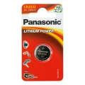 Panasonic - 1 Pilha de célula de botão de lítio CR2032 3V 220 mAh