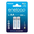 Panasonic - 2 unid. Pilha recarregável AA Eneloop 2000 mAh