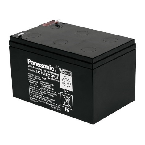 Panasonic LC-RA1212PG1 - Acumulador de chumbo-ácido 12V/12Ah/faston 6,3mm