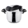 Panela de pressão TURBO 6 l inox/preto