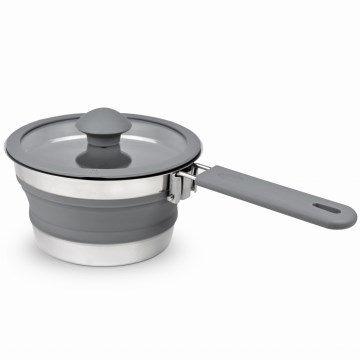 Panela dobrável para campismo 1 l