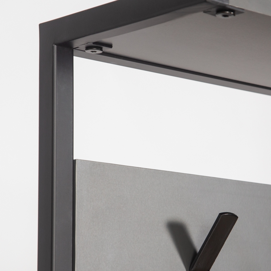 Parede do corredor NOMAD 182x78 cm preto/antracite