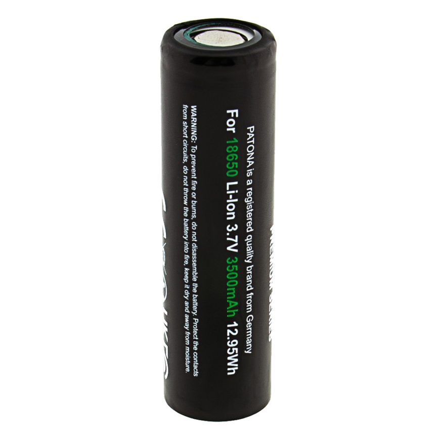 PATONA - Bateria 18650 Li-ion 3500 mAh PREMIUM 3,7V