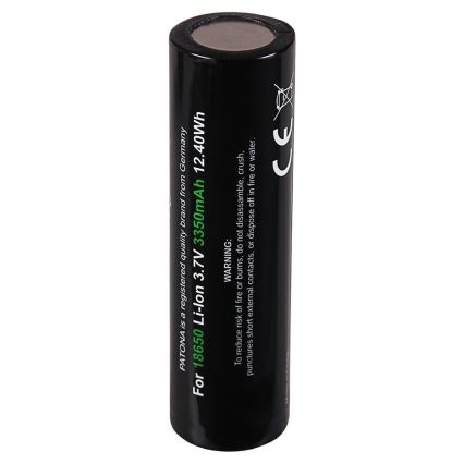 PATONA - Bateria 18650 Li-lon 3350mAh PREMIUM 3,7V