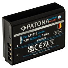 PATONA - Bateria Canon LP-E10 1020mAh Li-Ion Platinum USB-C carregamento