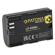 PATONA - Bateria Canon LP-E6NH 2400mAh Li-Ion Protect EOS R5/R6