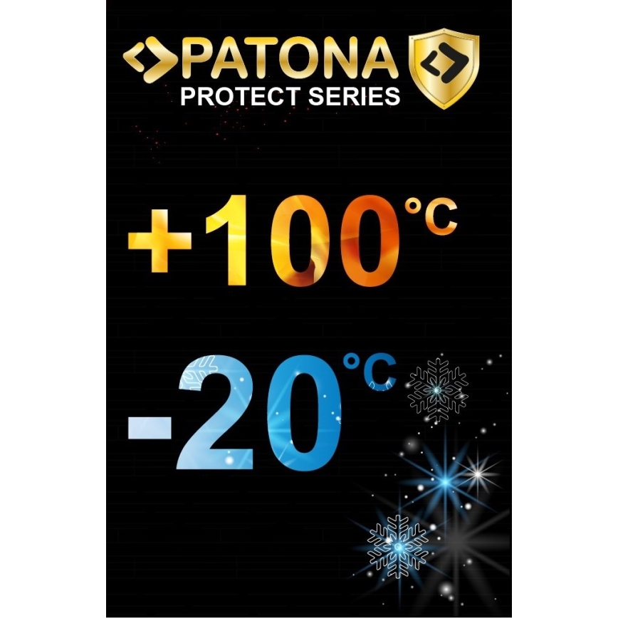 PATONA - Bateria Canon LP-E6NH 2600mAh Li-Ion Protect EOS R5/R6