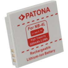 PATONA - Bateria Canon NB-4L 600mAh Li-Ion