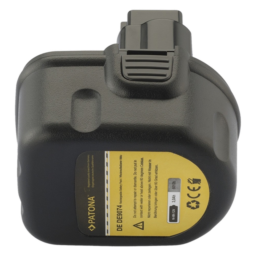 PATONA - Bateria Dewalt 12V 3000mAh Ni-MH