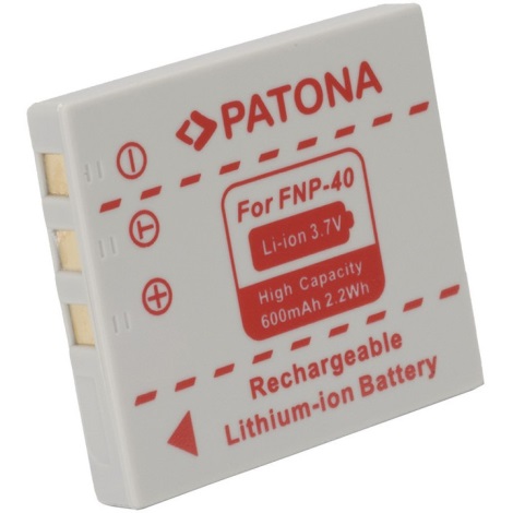PATONA - Bateria Fuji NP-40 600mAh Li-Ion