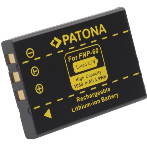 PATONA - Bateria Fuji NP-60 1050mAh Li-Ion