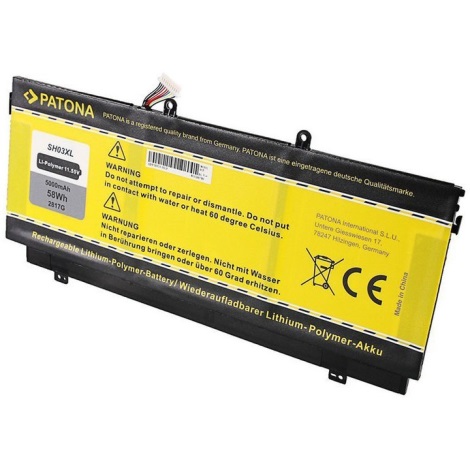 PATONA - Bateria HP Comp. Spectre X3 5000mAh Li-pol 11,55V SH03