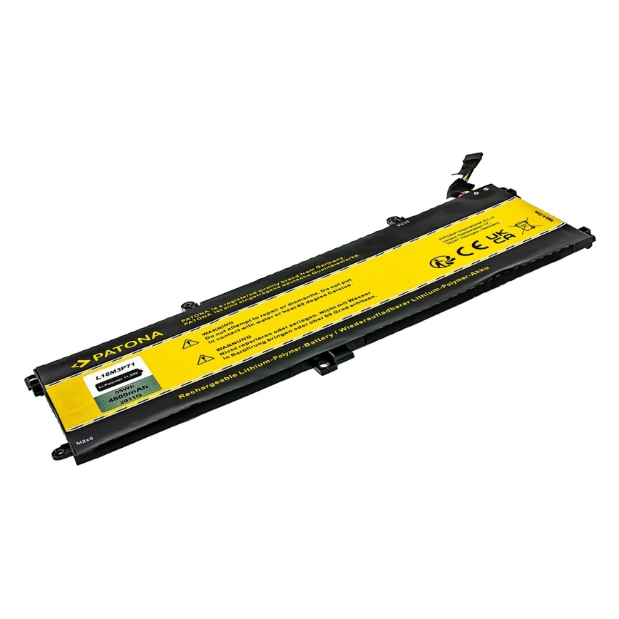 PATONA - Bateria Lenovo Thinkpad P53S/T590 4800mAh Li-Pol 11,55V L18M3P71