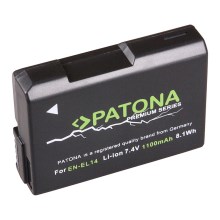 PATONA - Bateria Nikon EN-EL14 1100mAh Li-Ion Premium